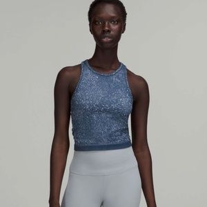 Lululemon Ebb to Street Cropped Racerback Tank Top